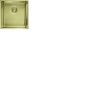 Preview: Franke Edelstahlbecken BXM 210/110-40 Gold Handbedienung